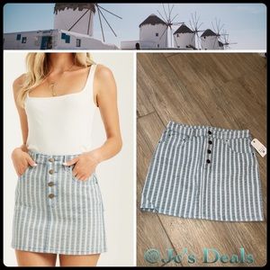 🔥 BILLABONG CUTE AS INDIGO DENIM SKIRT 🔥